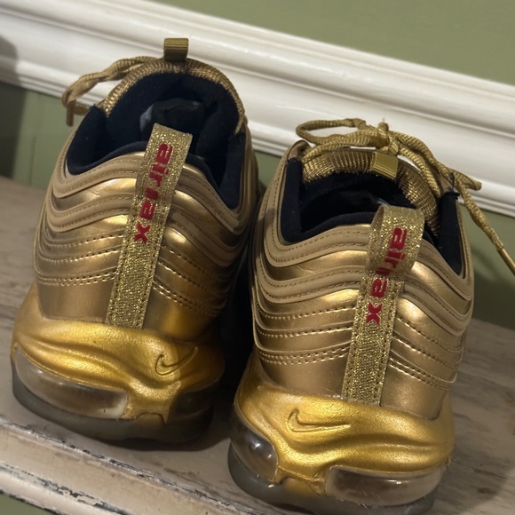 Nike Air Max 97 OG Olympic Gold Men’s size 12 Sneakers - Picture 4 of 6
